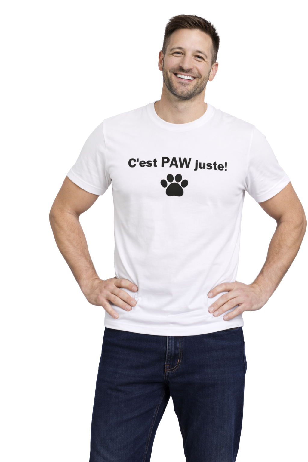 C'est PAW Juste : T-shirt (unisexe)